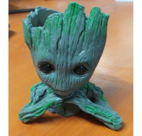 Cute Groot Resin Pot